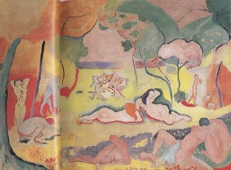 Henri Matisse La Joie de Vivre (mk35) China oil painting art